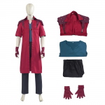 Devil May Cry Dante Cosplay Kostiumas - Velnių Medžiotojo Kostiumas Žaidimo Personažo Apranga XXXL