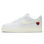 Nike Air Force 1 Low Valentino diena 2021 Vyri&scaron;ki sportbačiai Balti Sail University-Red DD7117-100 42