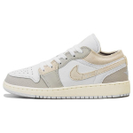 Air Jordan 1 Low SE Craft GS Inside Out - Tech Grey Vaikams Sportbačiai Light-Orewood-Brown White Sail FB9139-002 38.5