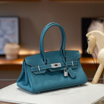 Tarptautinė TOGO auk&scaron;čiausios kokybės karvės odos rankinė su sidabine furnitūra Moteri&scaron;ka auk&scaron;tos klasės autenti&scaron;kos odos rankinė su sagtimi Ilgu dirželiu Kasdienė rankinė ne&scaron;iojama ant peties 29x15x15cm mėlyna