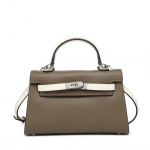 Kar&scaron;tas Antros Kartos Be Pūkų Tikros Odos Rankinė Auk&scaron;tos Klasės Mados Moteri&scaron;ka Mini Rankinė Su Tekstūra Tote Rankinė 22x7x15cm