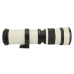 Baltas 420800mm Diafragma F 8.316 Viso Rankinio Fokusavimo Teleskopas Priartinantis Telefoto Objektyvas EF‑S tvirtinimo Kamerai