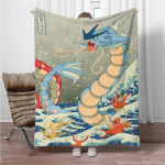 Pokemon Animacinis Retro Charizard Anime Flanelinis pledas Pikachu figūrėlės Namų Sofos Pietų pertraukos pledai Vaikams Studentams Vaikų dovanos 30x40in