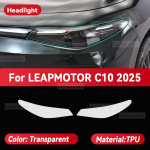 LEAPMOTOR C10 2025 Automobilio Priekinio Žibinto Skaidri TPU Apsauginė Plėvelė Priekinio Žibinto Spalvos Keitimo Lipdukas Priedai Transparent