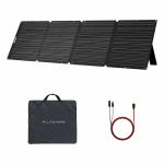 ALLPOWERS SE200 200W saulės panelė, sulankstoma saulės panelė su reguliuojamu stoveliu, IP68 atspari vandeniui ETFE saulės įkroviklis elektrinei