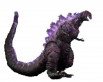 TAMASHII NATIONS Godzilla Ketvirtoji forma Pabudusi Grafinė 180mm PVC Dažyta Veiksmo figūrėlė S.H.MonsterArts (2016 m) Ver.  Shin Godzilla - Filmas Plius-