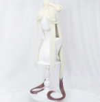 Anime žaidimas 120 cm Genshin Impact Cosplay Ningguang perukas Genshin Impact Ning Guang ilgų sintetinių plaukų moterų perukai