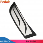Nerūdijančio plieno automobilio kojos atramos pedalo dangtis RHD pedalas, skirtas BMW 1 2 3 4 5 6 serijos X1 X3 X5 X6 F10 F20 F30 G20 G10