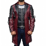 Rudens ir žiemos Naujas odinis paltas Vyri&scaron;kas didelis Helovino viduramžių drabužiai Punk gotikos odinis paltas XXXXXL