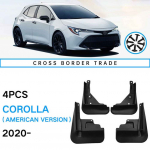 1 rinkinys purvasaugiai purvasargiai purvasaugiai purvasaugiai priekiniai galinio sparno apsaugai lengvai montuojami Toyota Corolla automobilio priedai