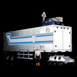 KBB MP10V &Scaron;edevras Transformacija Veiksmo Figūrėlė Žaislai OP Vadas 18cm KO Prime Modelis Optimus Prime Deformacija Automobilis Robotas Dovana