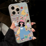 Plunksnų telefono dėklas, skirtas iPhone 11 13 16 Pro Max iPhone 14 15 Pro Max 12 13 Pro Max 16 Samsung S24 FE A55 A05S A54 S22 A15 S23 A12 A52S A34 A05S A14 iPhone 11 gryna