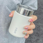 1 vnt. 230 ml Mini Nerūdijančio plieno 316 Termosas Puodelis Sandarus Lengvas Ne&scaron;iojamas Ki&scaron;eninis Vakuuminis Kavos Arbatos Terminis Gerkliukas 230ml