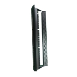 Patch Panelis 24 prievadų Cat6 RJ45 19 colių Punch Down Keystone