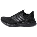adidas UltraBoost 20 Triple Black Unisex sportbačiai Raudoni-Fluorescuojantys G55816 36