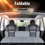 Visureigio galinės sėdynės miego kilimėlis ir bagažinės lovos prailginimas Black Edition: Headrest Camp&mdash;42/127