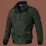 Vyri&scaron;kas paltas kasdienio stiliaus darbo &scaron;varkas medvilninis karinis paltas 4XL