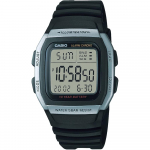 Casio W-96H-1AJH Vyri&scaron;kas laikrodis, Juodas, Casio Collection [Oficialus Japonijos produktas]