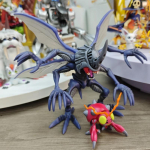 5-16cm Anime Digimon nuotykio figūrėlė Kabuterimon ir Tentomon Veiksmo figūrėlė PVC Statulėlė Kolekcinis modelis Žaislai Dovanos No box