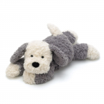Jellycat Tumblie Aviganio Pliu&scaron;inis Žaislas &Scaron;uo (35 cm) - (Vidutinis dydis) pilka spalva