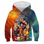 Mada Laisvalaikio anime animacinių filmų Goku Hoodies 3D Spausdinti Vaiki&scaron;ki Megztiniai berniukams Mergaitėms Vaikams &Scaron;aunūs gatvės aprangos megztiniai vir&scaron;utiniai drabužiai 150