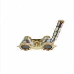 Antikvarinis žalvarinis žiūronas jūrinis rankinis žiūronas kolekcionuojamas žiūronas perlamutro Kalėdų dovana