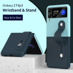 Ebesfous Odinės Apyrankės Dėklai Samsung Galaxy Z Flip 4 Flip 3 Kontrastingų Spalvų Smūgiams Atsparus Dėklas Z Flip 4 3 Vir&scaron;elis 2023 Naujas for Galaxy Z Flip 4