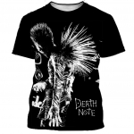 Anime Death Note 3D marginti mar&scaron;kinėliai Vyri&scaron;ki Moterų mada Laisvalaikio Harajuku stiliaus mar&scaron;kinėliai Gatvės drabužiai Hiphopo drabužių mar&scaron;kinėliai XXXXXXL