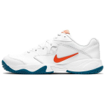 Nike Court Lite 2 Balti Žali Abyss Vyri&scaron;ki sportbačiai Praline Komandiniai Oranžiniai AR8836-105 43 white