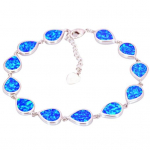 Unisex Water Drop Opal Apyrankė Rankų Grandinė Vakarėlis Papuo&scaron;alai Priedas Dovana