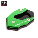 Motorcycle Accessories CNC Side Stand extension kickstand foot enlarger For KAWASAKI VERSYS X 300 300 250 X300 X250 Black Green black
