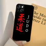 Japonų kovos menų dziudo dėklas iPhone 13 12 11 14 Pro Max Mini XR X XS MAX 6S 7 8 Plus SE 2020 2022 telefono dangtelis iPhone 8 Plus
