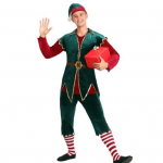 Kalėdų kostiumas Kalėdų Senelio Cosplay su kepure sijonas kelnes diržas scenos pasirodymas drabužiai Naujieji metai Men M black