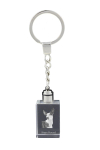 Ibizan Hound, Ibizan Podenco, Ibizan Warren Hound - Crystal key ring with dog photo, illuminated key ring, unique gift by Art-Dog brand