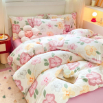 Home Comfort Debesis Medvilnė Keturių dalių komplektas Paklodė bendrabučio trijų dalių rinkinys 1.2m bed