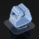 &Scaron;luostės laikiklis skraidantis prie sienos tvirtinamas &scaron;luostės laikiklis &scaron;epečio kabykla skėčio laikiklis vonios kambario laikymui 1pcs mėlyna