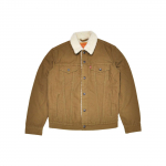 Levis FW22 Spalvų Blokų Apykaklės Viensėdžio Striukė Vyri&scaron;ka Striukė Chaki 163650122 S