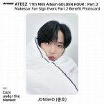 ATEEZ Auksinė valanda 2 dalis Makestar Susitikimo ir skambučio renginys 2 dalis Naudos fotonuotrauka Jongho