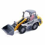 1/50 &Scaron;viesus buldozerio sunkvežimio žaislinio automobilio modelis Diecast inžinerinė transporto priemonė Miniatiūrinė keturių ratų kolekcija Dovana vaikams berniukams vaikui geltona