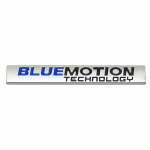 Metalinis BLUEMOTION automobilio sparno &scaron;oninio ženklelio galinės bagažinės emblemos lipdukas, skirtas VV V 1