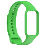 2 viename Xiaomi Band 8 Active apyrankė Auk&scaron;tos kokybės patvari ir mink&scaron;ta silikoninė apyrankė su rėmelio apsaugos apvalkalu For Mi Band 8 Active