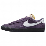 Nike Blazer Low 77 Violetinės Suede Moteri&scaron;ki Kedai Tamsiai Razinų Juodi FQ8060-500 39