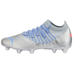 Puma Future 1.4 Njr Retas žemas FG (Guminis ilgas dygliukas) Audinys Dirbtinė žolė Futbolo bateliai Vyri&scaron;ki Futbolo bateliai Sidabriniai Mėlyni Raudoni 107024-01 43