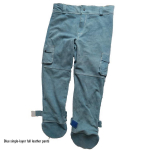 Karvės odos suvirintojo striukė: Atsparus kar&scaron;čiui, Apsaugantis nuo nudegimų, Apsauga nuo lankinio suvirinimo, Izoliuota oda suvirintojams.