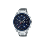 Casio Vyri&scaron;kas EDIFICE Mėlynas laikrodis EFV-610DB-2AVUEF Blue Dial gray