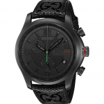 Gucci YA126244 G-Timeless Chronograph Vyri&scaron;kas laikrodis 44 juoda