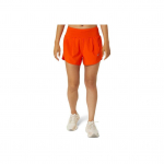 ASICS Vienos spalvos Patogios Auk&scaron;to Liemens Kvėpuojantys Trys Ketvirčiai &Scaron;ortai Moterims Oranžiniai 2012D035-800 S