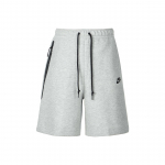 Nike Sportswear Tech Fleece Spalvų Blokų Logotipas Rai&scaron;telis Laisvalaikio &Scaron;ortai Vyri&scaron;ki &scaron;ortai Pilki FB8172-063 S