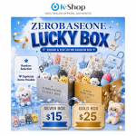 [I&scaron;ankstinis užsakymas] ZEROBASEONE - OFICIALUS MD LAIMINGAS DĖŽUTĖ SILVER BOX blue