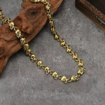 Kaukolės Karoliai Mados Tendencija Gražūs Populiarūs Papuo&scaron;alai 60CM(Necklace Long) gray